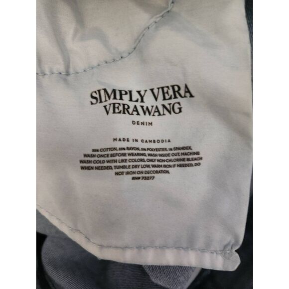 Simply Vera by Vera Wang Size 14 Mid Rise Jean Shorts - Picture 5 of 5